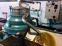 Extracción aceite oliva