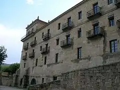 Fachada este del monasterio