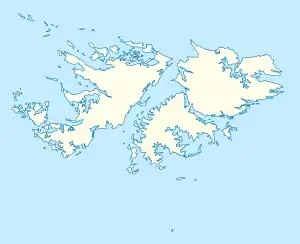 MPN ubicada en Islas Malvinas