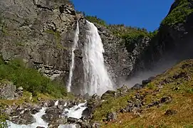 Feigefossen, en la provincia de Sogn og Fjordane.
