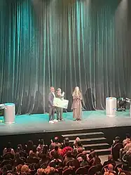 Entrega del Premio al ganador del Concurso Nuevos Talentos: Shiro el Mentalista (2024)
