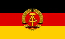 Bandera de Alemania Oriental