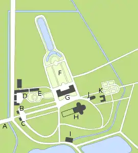 Planta actual del conjunto