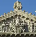 Frontón del Palacio Legislativo.