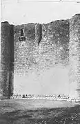 Imagen antigua del castillo.