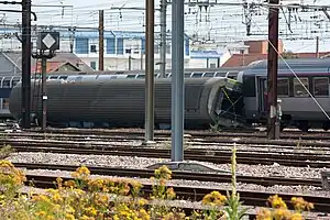 Imagen del accidente del 12 de julio de 2013.