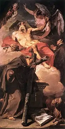 St Jerome and Peter of Alcantara 1725 Giambattista Pittoni
