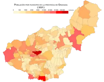 Población por municipios 2021