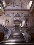 Escalera central del Théâtre&nbsp;de&nbsp;Burdeos