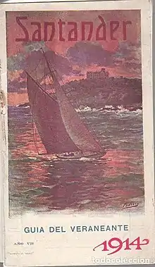 Guía del veraneante de Santander de 1914