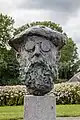 Hattem, 'jefe de pintor' Jan Voerman. Obra de Elisabeth Varga. Material: bronce.