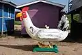 Ataúd de gallina por Kudjoe Affutu , 2008.