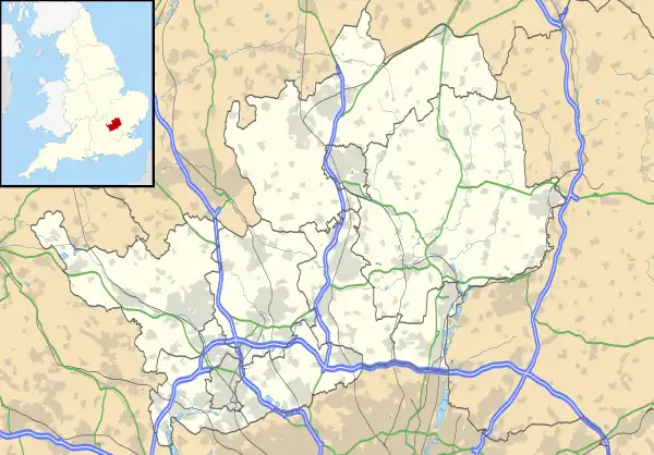 Cuffley ubicada en Hertfordshire