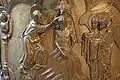 Fuentes bautismales: Bautismo de Cristo en el Jordán (detalle, 1225)