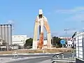 Escultura de Josep Niebla en Amposta (Tarragona)