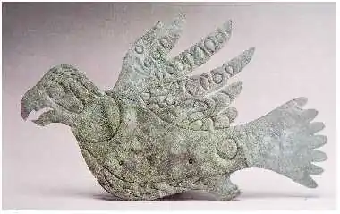 Halcón de cobre Hopewell, ca. 200&nbsp;a.&nbsp;C.–1&nbsp;d.&nbsp;C., Ohio