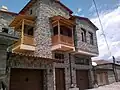 Casas en la calle de Lahij