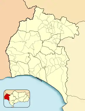 Almonaster la Real ubicada en Provincia de Huelva