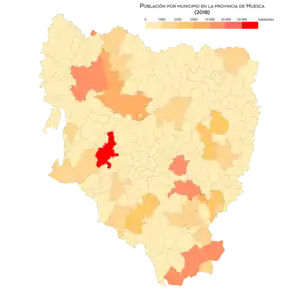Población por municipio (2018)