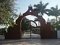 Entrada de la hacienda Itzincab.