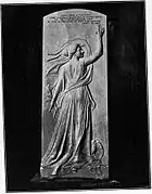 La Historia, figura alegórica (foto 1912)