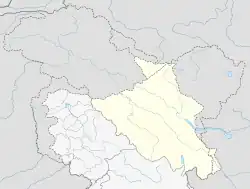 Kargil ubicada en Ladakh