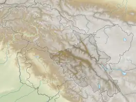 Glaciar de Siachen ubicada en Ladakh