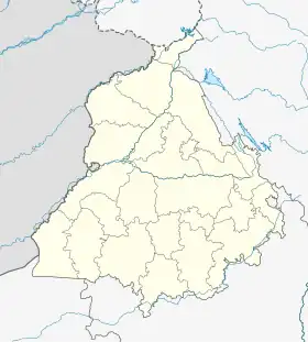 Rupnagar ubicada en Punyab (India)
