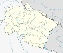 Pithoragarh ubicada en Uttarakhand