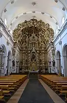 Interior de la iglesia