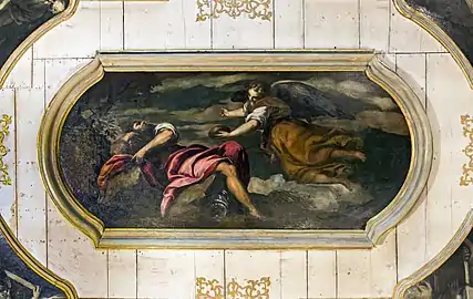 Elías alimentado por el ángel