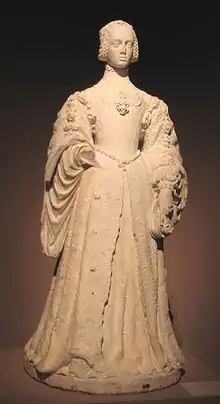 Isabel de Portugal, de Pompeo Leoni, siglo XVI.
