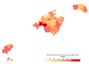 Población por municipio (2018)