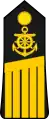 Galones de capitán de navío de la Marina de la República de Costa de Marfil.