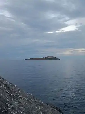 Izaro vista desde Bermeo.