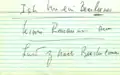 Notas fonéticas de Kennedy (para poder pronunciar correctamente el discurso): Ish bin ein Bearleener – kiwis Romanus sum – Lasd z nack Bearleen comen