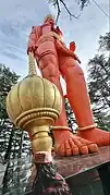 Estatua de Hanuman.