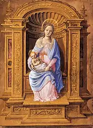 Virgen con el Niño, de Jean Poyer