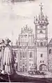 Catedral y torre de Sobieski. Principios del siglo&nbsp;XVIII