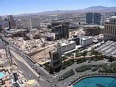 Vista desde la torre Eiffel en junio del 2007.