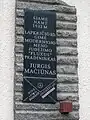 Memoria George Maciunas.  Kaunas.