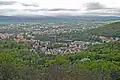 Vistas de Karlovy Vary en la parte norte