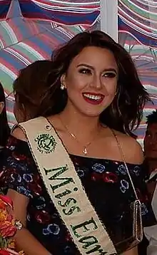Miss Tierra 2016Katherine EspínEcuador&nbsp;Ecuador.
