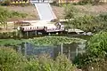 Arroyo Bukcheon en Gyeongju, un afluente del río Hyeongsan