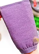 Manopla de exfoliación