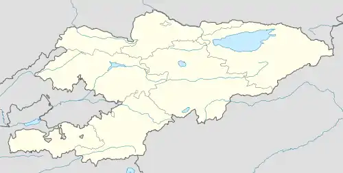 Karakol ubicada en Kirguistán