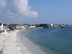 Playa de "Sables Blancs".
