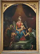 La sainte famille, pintura del siglo&nbsp;XIX