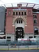 Entrada a Las Arenas. Febrero de 2010