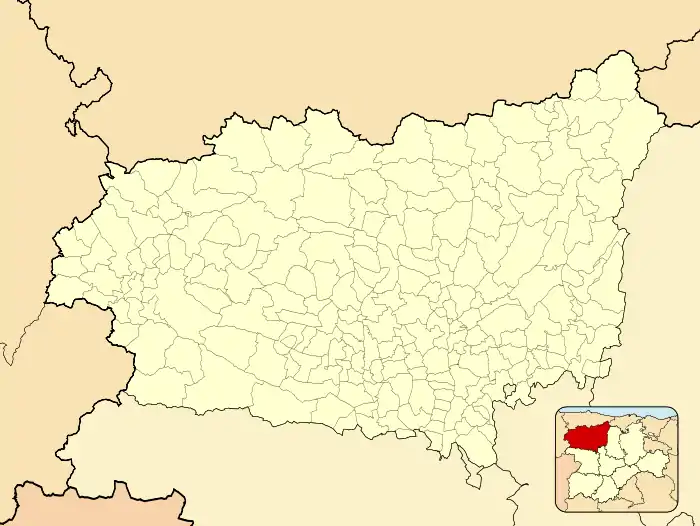 Prioro ubicada en la provincia de León